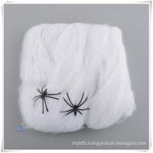 Fake Spider Web in White Halloween Party Decorations